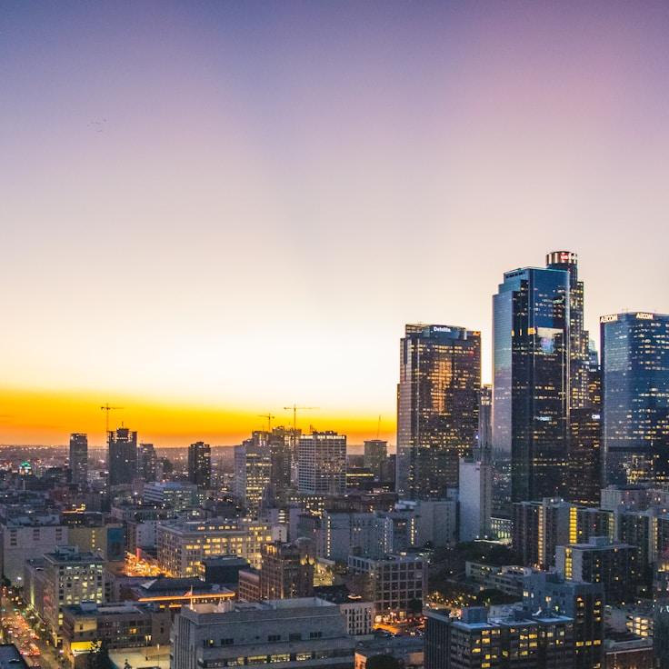 Sunset outdoors in Spain